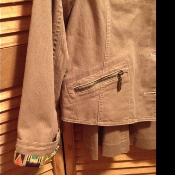 W Work to Weekend Khaki Skirt Suit - Picture 3 of 8